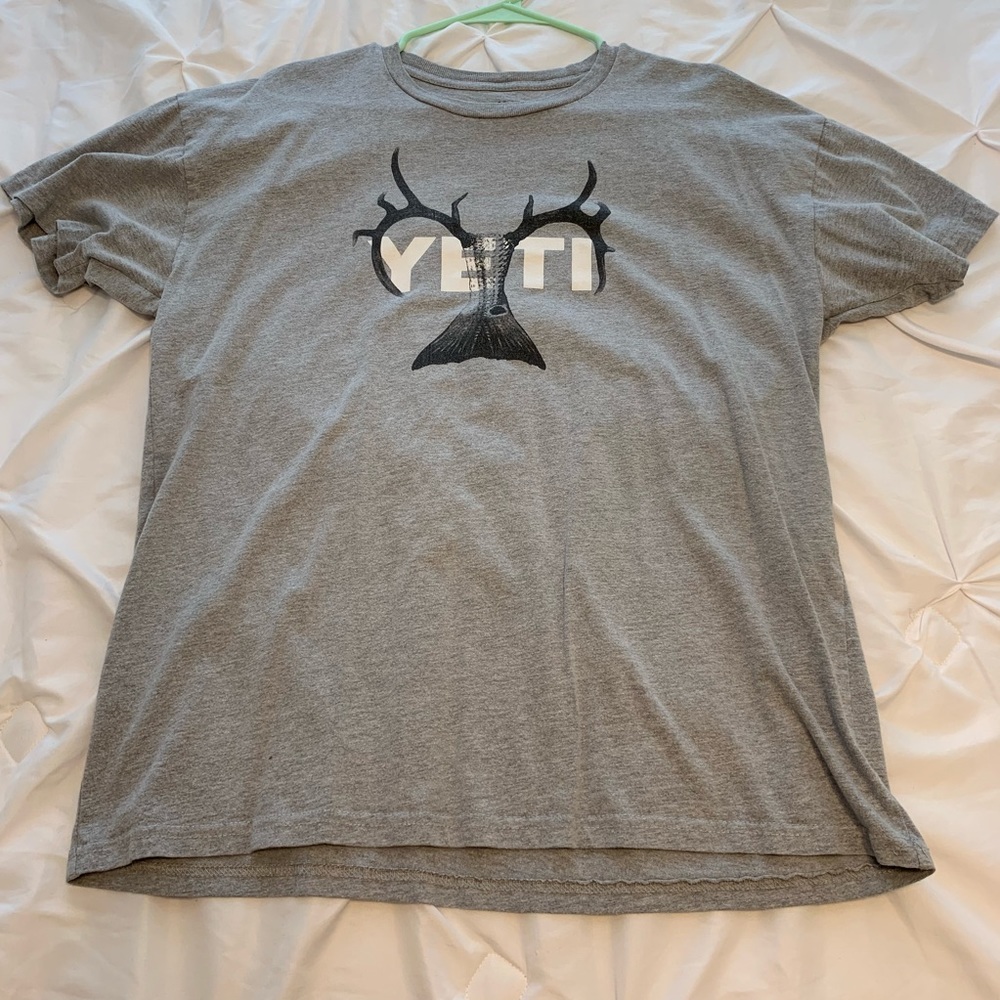 Yeti Men’s T-shirt - Gray - Size L